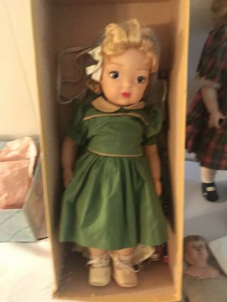 Terri Lee Doll Green school dress Box & More 2
