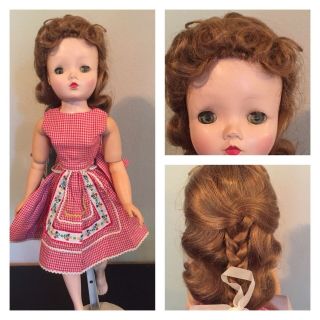 Vintage 1950s Madame Alexander Blonde Hair Cissy Doll 20 " Shed Rescue