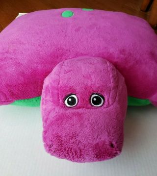 Barney The Purple Dinosaur Pillow Pets Soft Square Portable Plush Pillow Pal Us