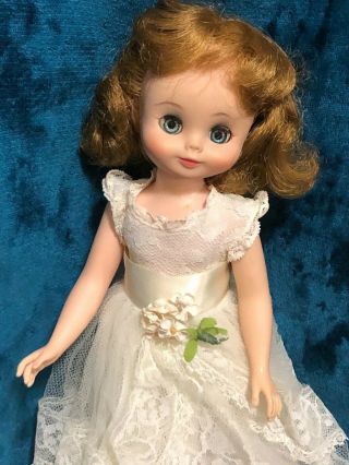 13 inch Vintage Betsy McCall in Wedding Dress 2