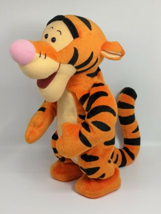 Vintage Disney Tigger Bouncing Talking Toy Mattel 1998 Winnie The Pooh /