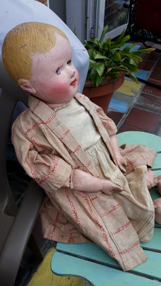 Antique Martha Chase Doll,  24 inches,  circa 1900 3