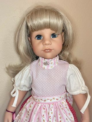 Gotz 18 " Lili Bavarian Girl,  All Vinyl Doll,  Hildegard Gunzel,  A/o