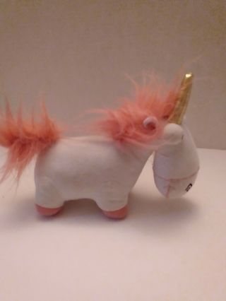 Toy Factory Despicable Me White & Pink Unicorn Plush 7 