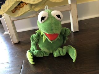 Disney Kermit The Frog Squeaky Stuffed Plush