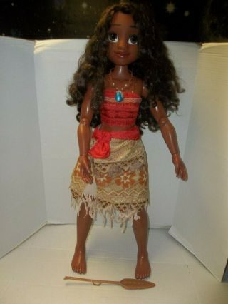 Disney Princess Moana My Size 32 1/2 Inch Doll Jakks Pacific