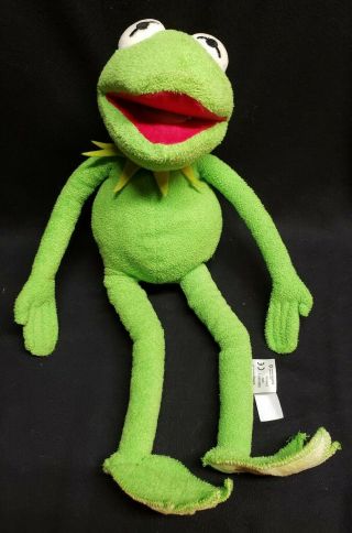 Muppets Kermit The Frog Disney Store Authentic 18 " Stuffed Plush