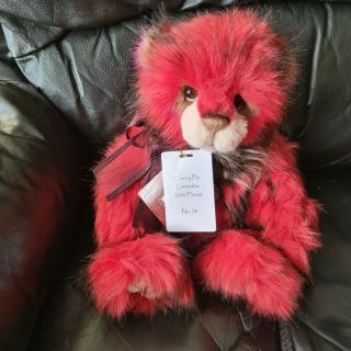 Charlie Bear Cherry Pie With Tags