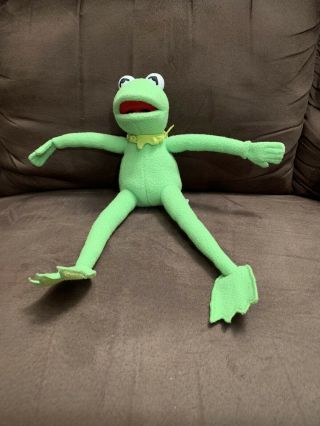 12 " Kermit The Frog Plush Muppet Vision 3d Show Disneyland World