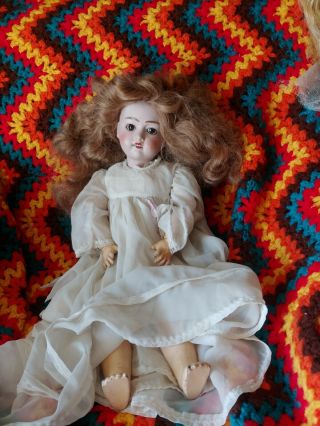 Antique 17 1/2 Inch French Doll.  5d.
