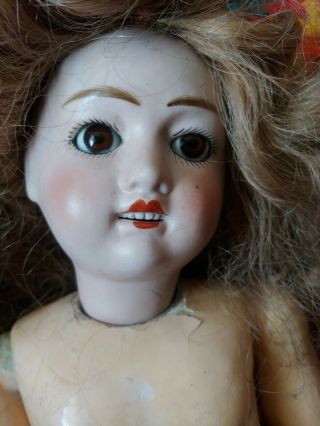 Antique 17 1/2 Inch French Doll.  5D. 2