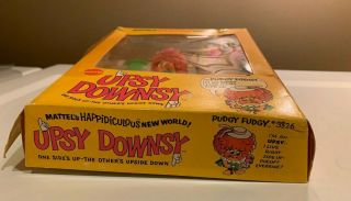 Complete Vintage Upsy Downsy Pudgy Fudgy Set Mattel Piggybus 3