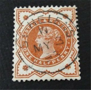 Nystamps Great Britain Stamp Rare St.  Helenas Cancel