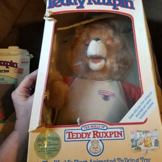 Teddy Ruxpin With Tapes