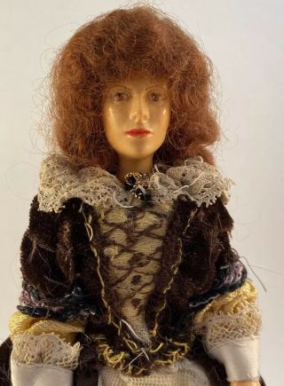 Peggy Nisbet 1 Of A Kind RARE 17th Century Lady 1650 Dressed By EBK (/CBK???) 2