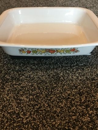 Vintage Corning Ware Spice Of Life Open Roaster Pan A - 21