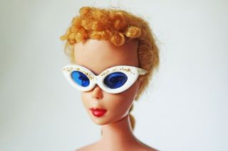 Vintage Early Blond Ponytail Barbie Doll 3 or 4? 3