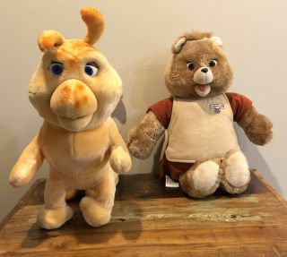 Teddy Ruxpin And Grubby 1985 -.  In.  No Cord