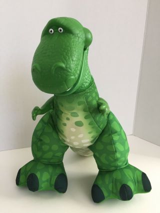 Toy Story 3 - Big Roaring Rex 14 " Plush Dinosaur - Roars When Squeezed