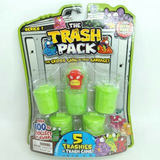 Trash Pack Toy Figure In Flawed Packaging