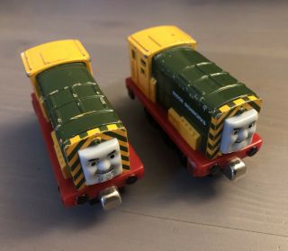 Thomas Train Take N Play Diecast Iron Arry & Bert Sodor Ironworks Engine Toy