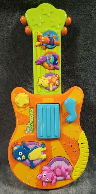 Mattel Nick Jr Backyardigans Sing & Strum Musical Guitar Toy