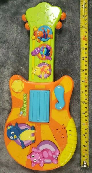 Mattel Nick Jr Backyardigans Sing & Strum Musical Guitar Toy 2
