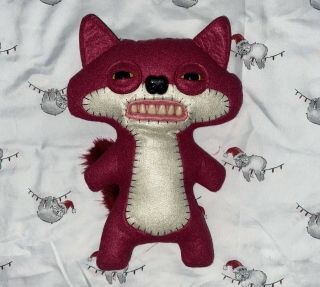 Fuggler Funny Ugly Monster Maroon Fox