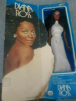 Vintage 1977 Mego Diana Ross Doll - - Nrfb Check Out Photos