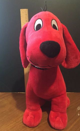 Kohls Cares Clifford The Big Red Dog Puppy Dog 14 " Plush Stuffed Animal