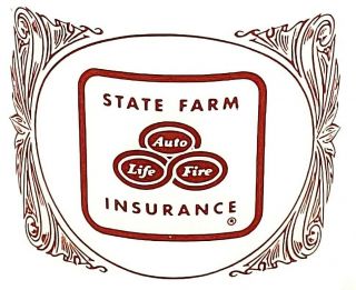 Vintage Fire King State Farm Insurance Advertising Mug Cup Like A Good Neighbor