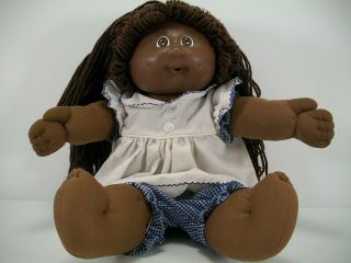 Vintage 1983 Cpk Cabbage Patch Kids Doll Xavier Roberts Black,  African American