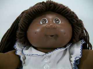 Vintage 1983 CPK Cabbage Patch Kids Doll Xavier Roberts Black,  African American 2