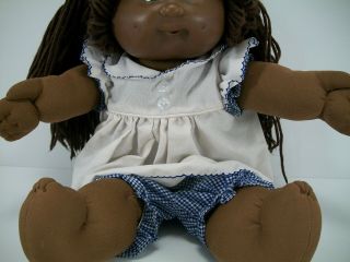 Vintage 1983 CPK Cabbage Patch Kids Doll Xavier Roberts Black,  African American 3