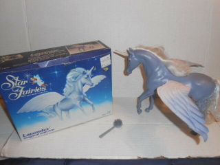 Vintage Rare Tonka Star Fairies Boxed Lavender Magical Unicorn Figure 7704 Vhtf
