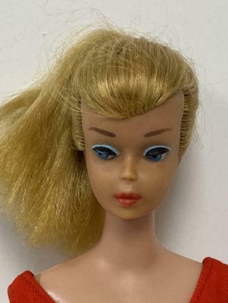 Vintage Ash Blonde Swirl Ponytail Barbie