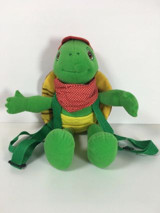 Franklin The Turtle 15 " Plush,  Childrens / Kid / Toddler Backpack
