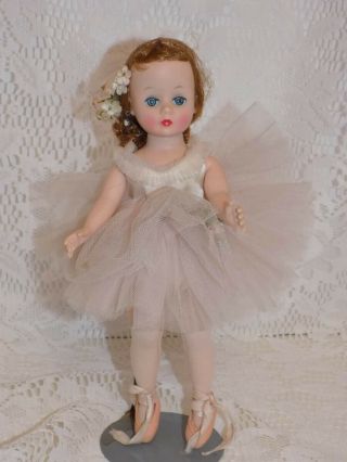Vintage Madame Alexander Cissette Ballerina Doll Tagged in Pink 2