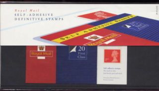 Gb Presentation Pack No.  29 1993 Booklet 20 X 1st Class Definitive Stamps