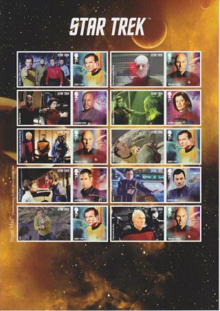 Gb 2020 Star Trek - Generic Smilers/collector Sheet - Gs - 130/ls - 128