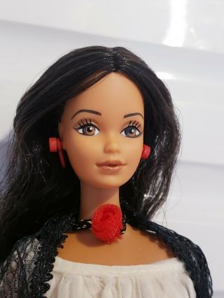 Vintage Mattel 1979 Rio Senorita Hispanic Barbie Steffie Face Taiwan Doll 1966 2