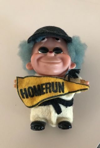 Rare Vintage Dam Things Troll Doll Homerun 2
