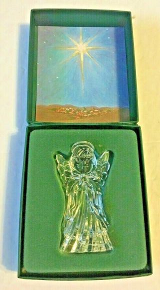 Waterford Marquis " The Nativity Angel " Praying - - -