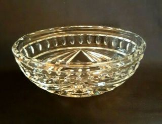 Waterford Crystal 5 " Oval Bowl / Dish - Overture