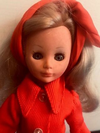 Vintage & Rare Furga Italocremona Corinne Doll From 1968