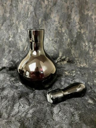 Vintage Hand Blown Blenko Amethyst Glass Decanter With Stopper 2
