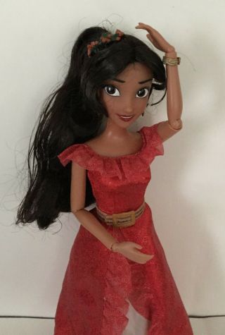 Disney Store Exclusive Princess Elena Of Avalor Classic Articulated Doll 12 Inch