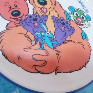 Jim Hensons Bear In the Big Blue House Melamine Ware Dinner Plate Ojo Pip Pop 2