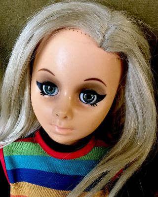 Vintage 1964 Mattel Scooba Doo Beatnik Talking Doll.  Well (talks) 2