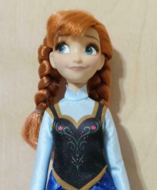 2 Hasbro Disney Frozen Elsa & Anna dolls - 2013 and 2016 1 & 1 3